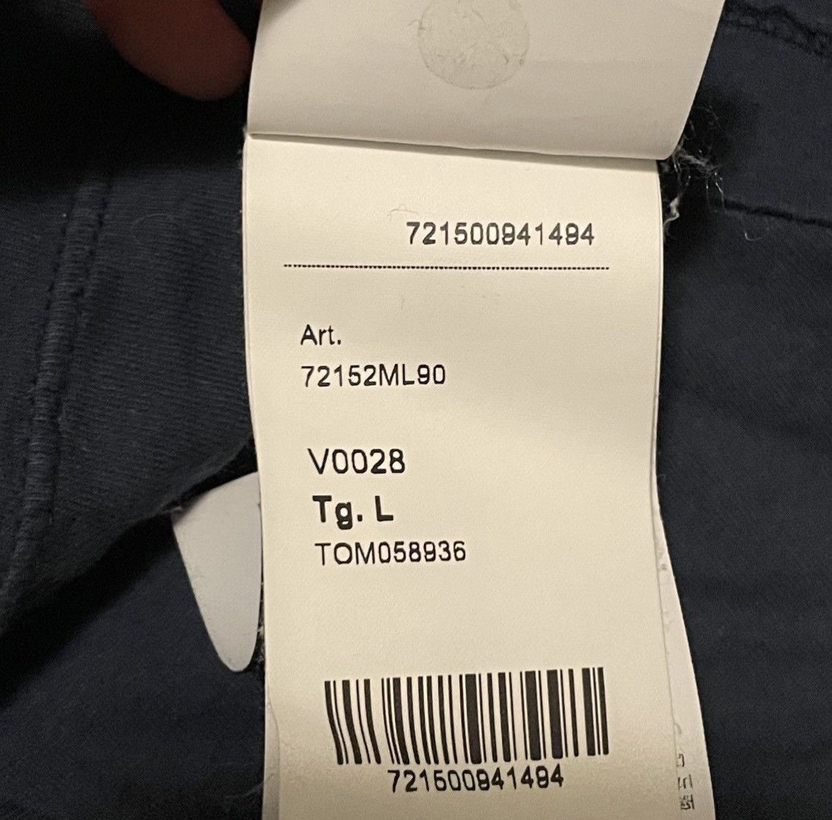 Stone Island Stone Island 2020 Graphic Spellout Longsleeve Shirt Size US L / EU 52-54 / 3 - 8 Thumbnail