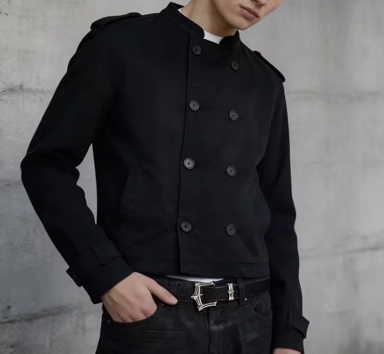 Japanese Brand Black Button Down Jacket Size US XL / EU 56 / 4 - 8 Thumbnail