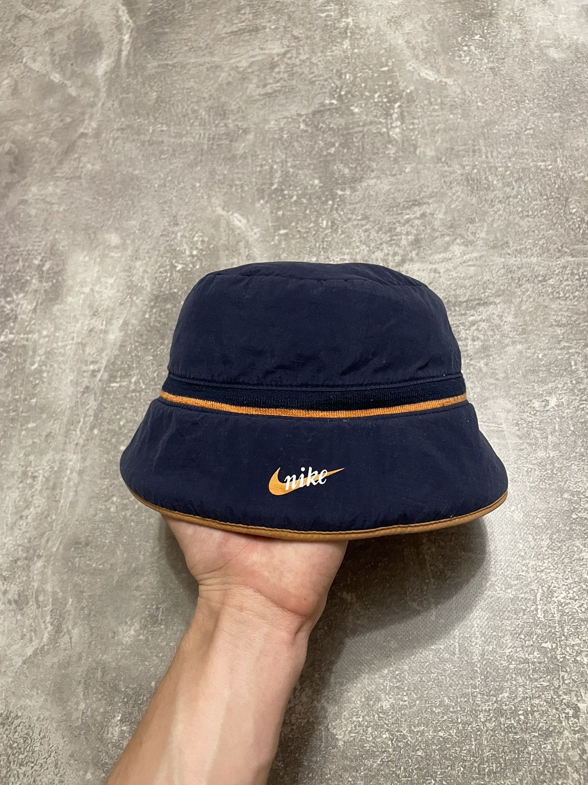 Nike Vintage Nike Puffer Bucket Hat Panama Hat Rare Grailed