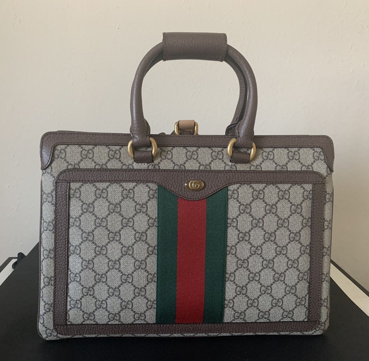 Gucci Ophidia GG Supreme Backpack/Briefcase Size ONE SIZE - 10 Thumbnail