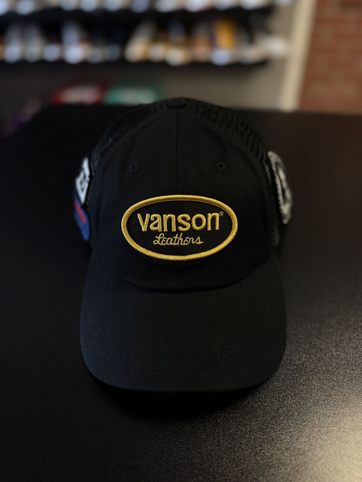 Supreme Menace II Society leather snapback hat | Grailed