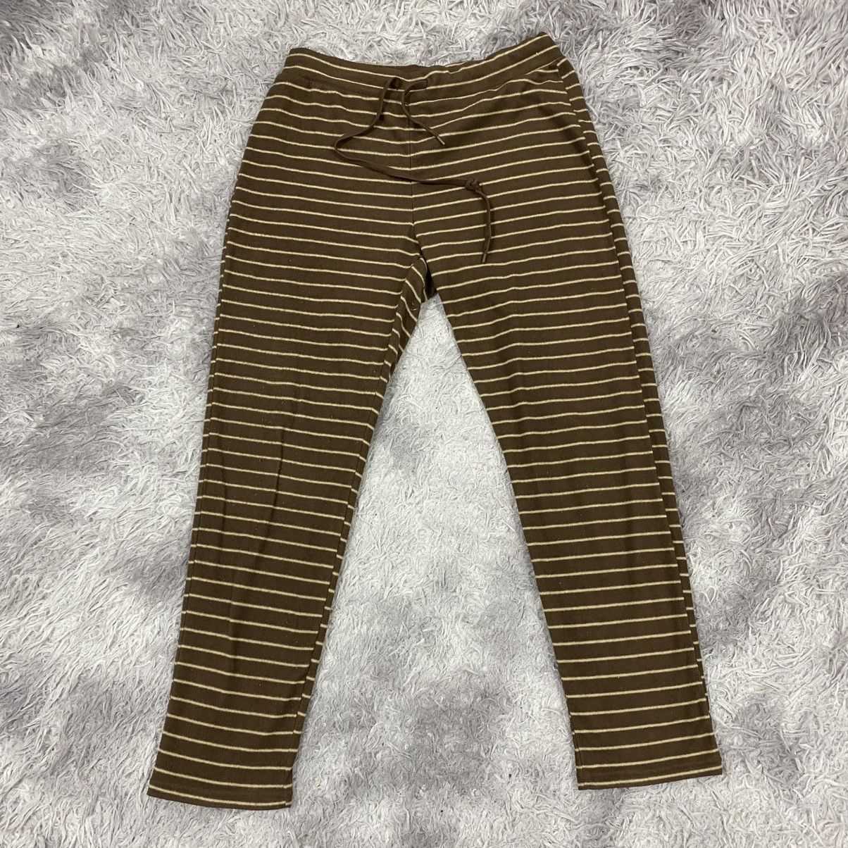 Peanuts × Uniqlo × Vintage Uniqlo X peanuts stripes pajama leggings Size 32" / US 10 / IT 46 - 1 Thumbnail