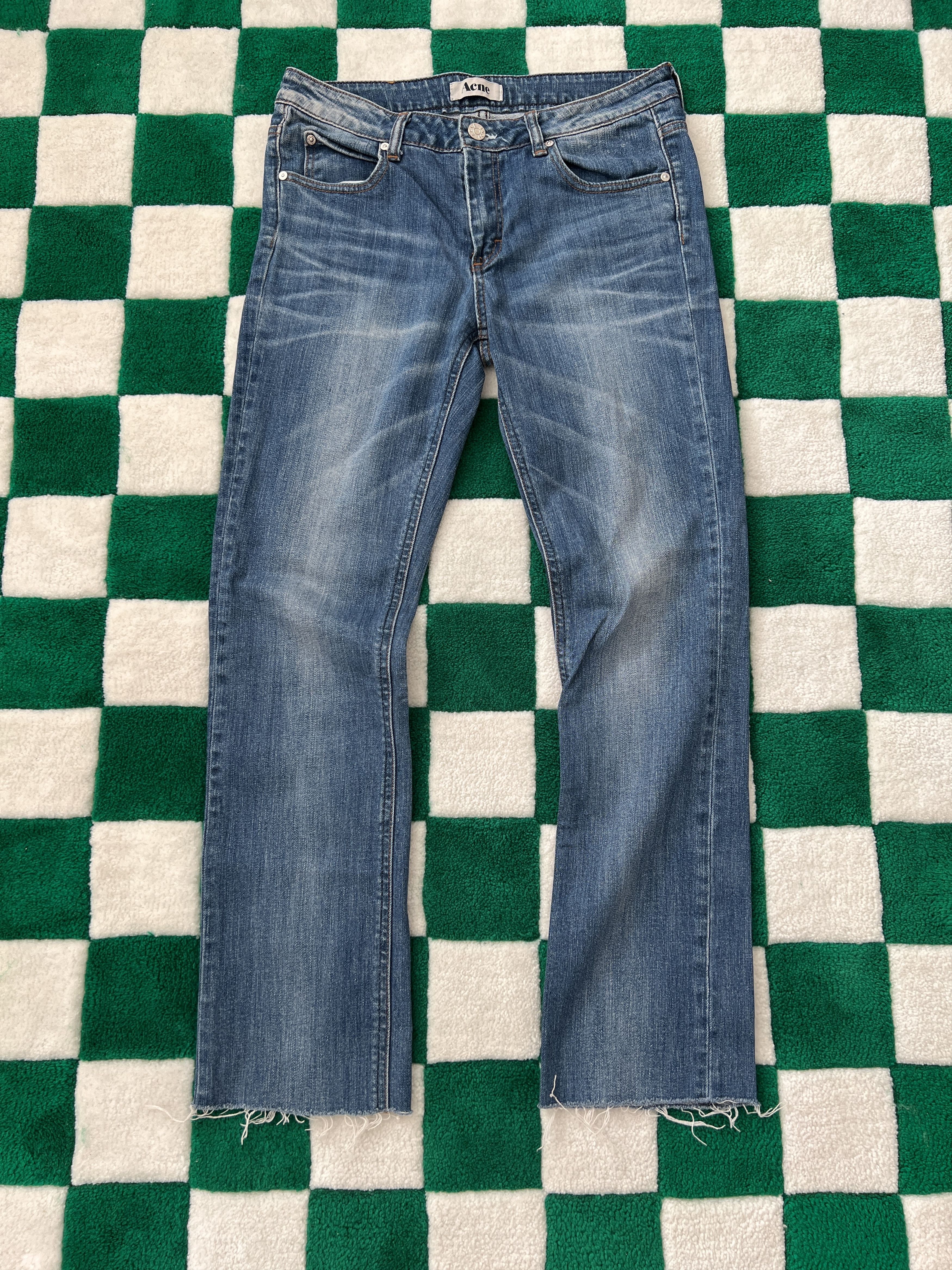Acne Studios Acne Studios Washed Blue Denim Jeans Size 30/32 Size US 30 / EU 46 - 1 Thumbnail
