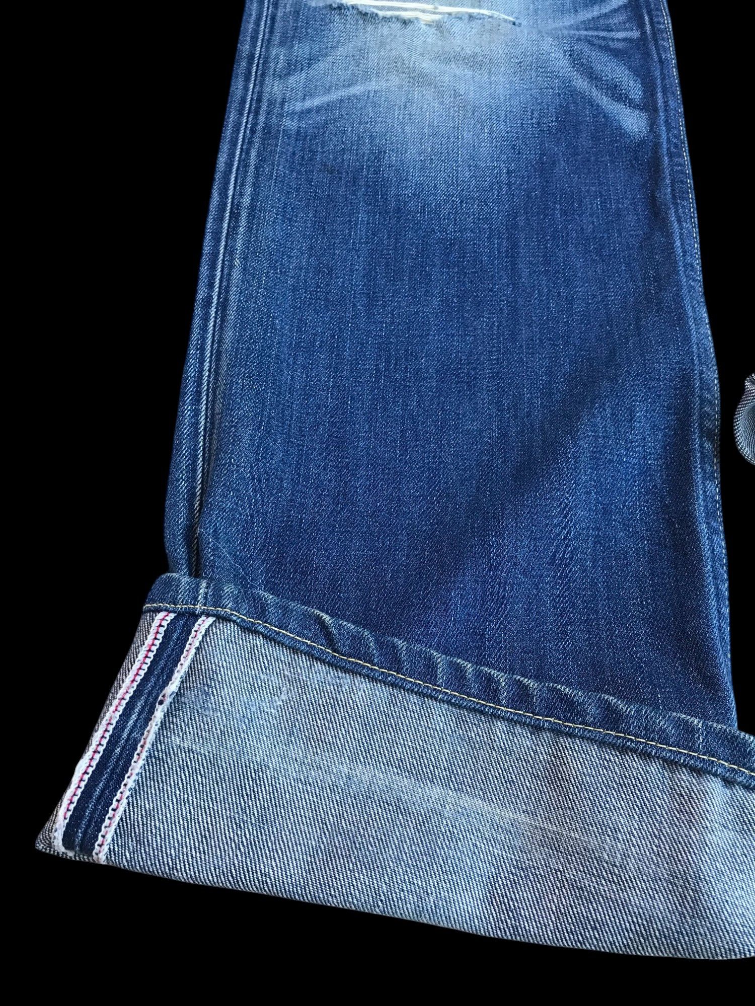 Levi's Vintage Levis 502 JAPAN selvedged distressed jean W31x31.5 Size US 31 - 8 Thumbnail