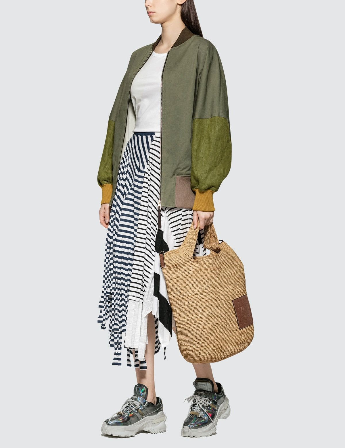 Loewe Loewe Ballon Sleeve Bomber Jacket Size XS / US 0-2 / IT 36-38 - 9 Thumbnail