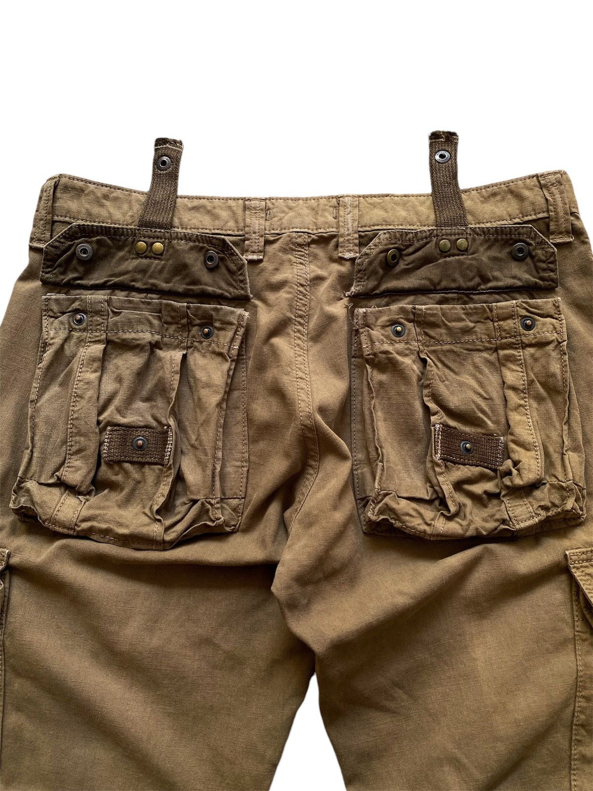 If Six Was Nine × Japanese Brand × Le Grande Bleu (L.G.B.) Surplus japan cargo flare pants Size US 32 / EU 48 - 4 Thumbnail