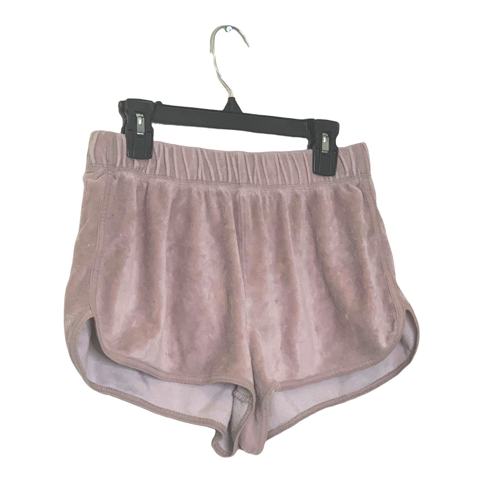 Topshop Topshop beige velour pull on short size 4 Size 27" / US 4 / IT 40 - 6 Thumbnail