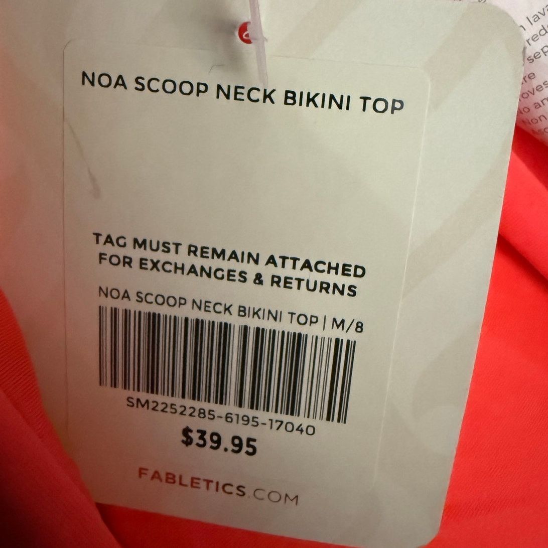 Fabletics Fabletics High Cut Scoop Neck String Bikini Set Size M / US 6-8 / IT 42-44 - 10 Thumbnail