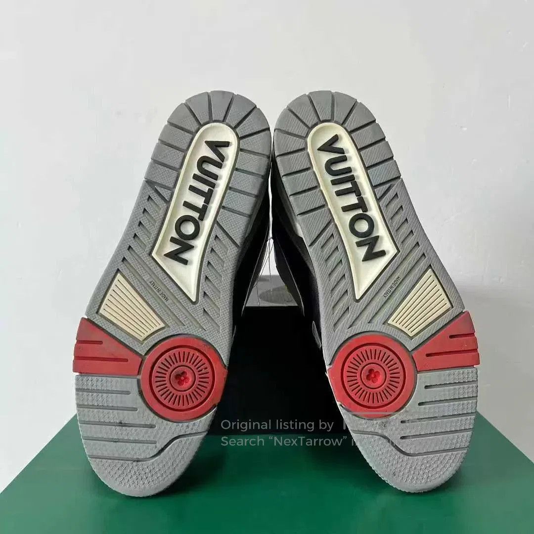 Louis Vuitton Multi Color Low Top Sneakers Size 10.5. Size US 10.5 / EU 43-44 - 6 Thumbnail