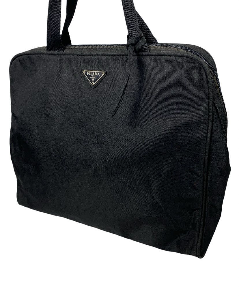 Prada Prada Tessuto Nero Nylon Shoulder Bag Size ONE SIZE - 1 Thumbnail