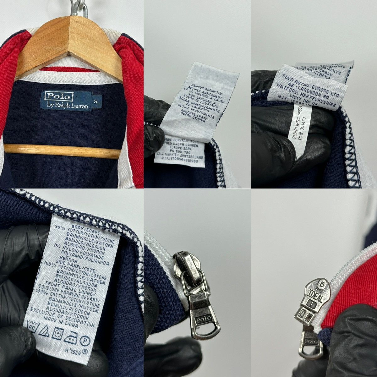 Polo Ralph Lauren Vintage Polo Ralph Lauren GBR Chief Keef Zip Sweatshirt Size US S / EU 44-46 / 1 - 24 Thumbnail