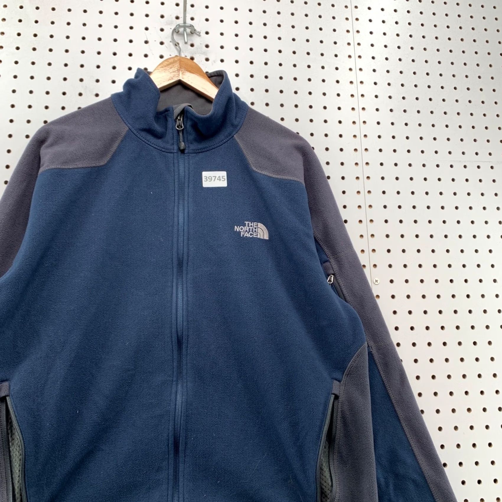 The North Face North Face Windwall Fleeze Zip Jacket Mens Large Blue Gray Outdoor Windbreaker XS? Size US L / EU 52-54 / 3 - 5 Thumbnail