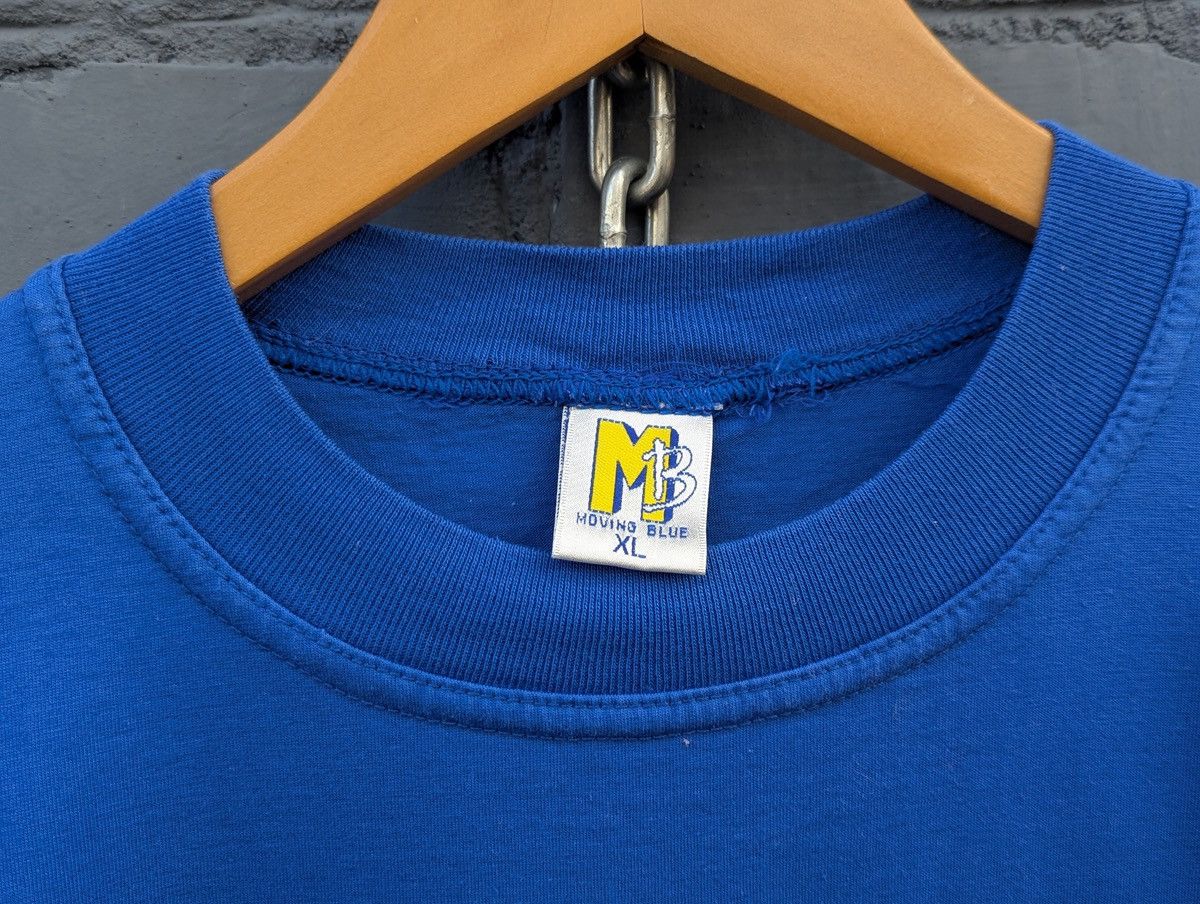 Indian Motorcycle Indian Motorcycle Moving Blue T-shirt Vintage USA Classic Size US XL / EU 56 / 4 - 6 Thumbnail