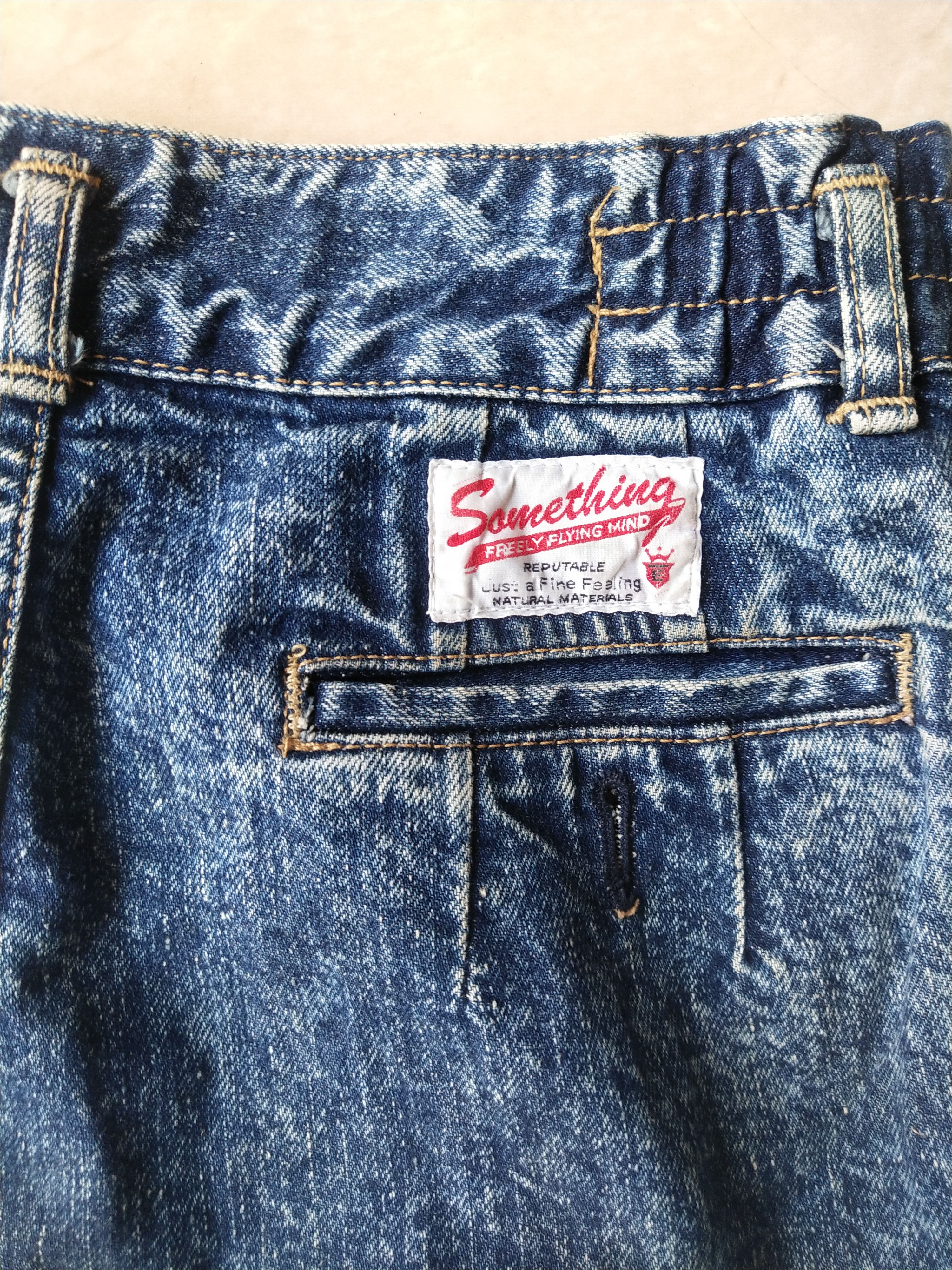 Edwin Vintage 80s Edwin Something Acid Wash Balloon Denim Jeans Size 28" / US 6 / IT 42 - 5 Thumbnail