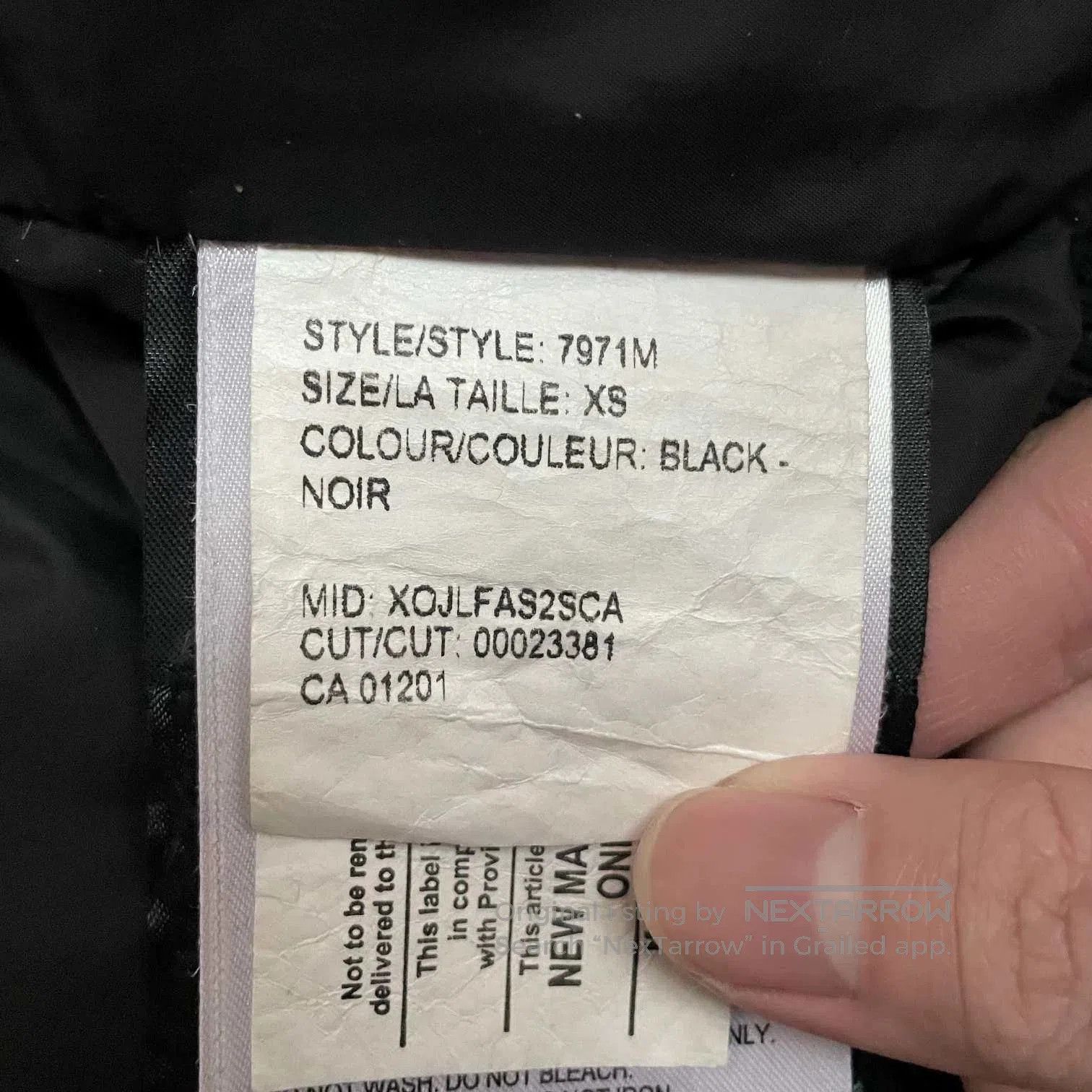 Canada Goose Black Fur. Size US XS / EU 42 / 0 - 8 Thumbnail