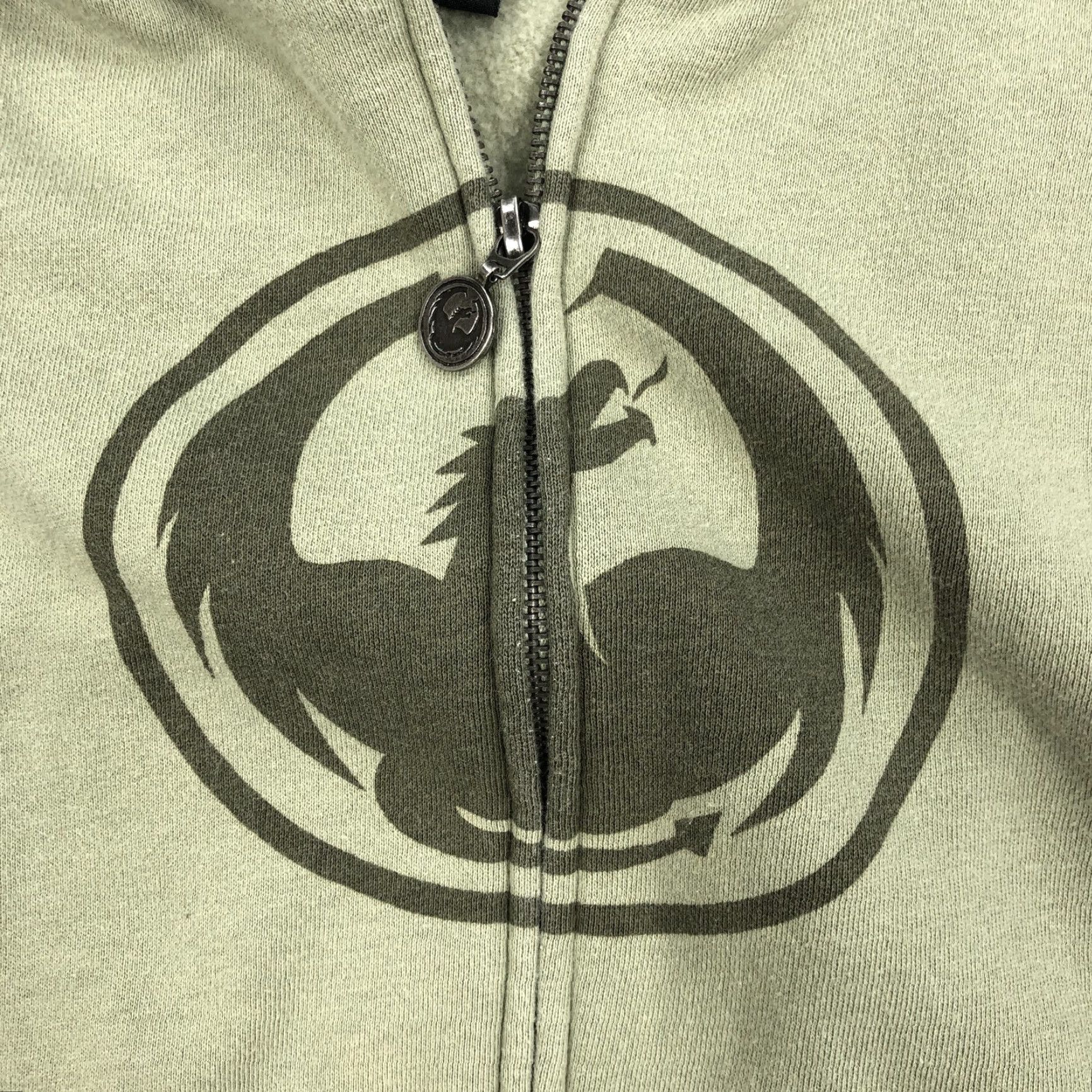 Vintage Dragon Alliance Hoodie Full Zip Mens M Sage Green Vintage Size US M / EU 48-50 / 2 - 3 Thumbnail