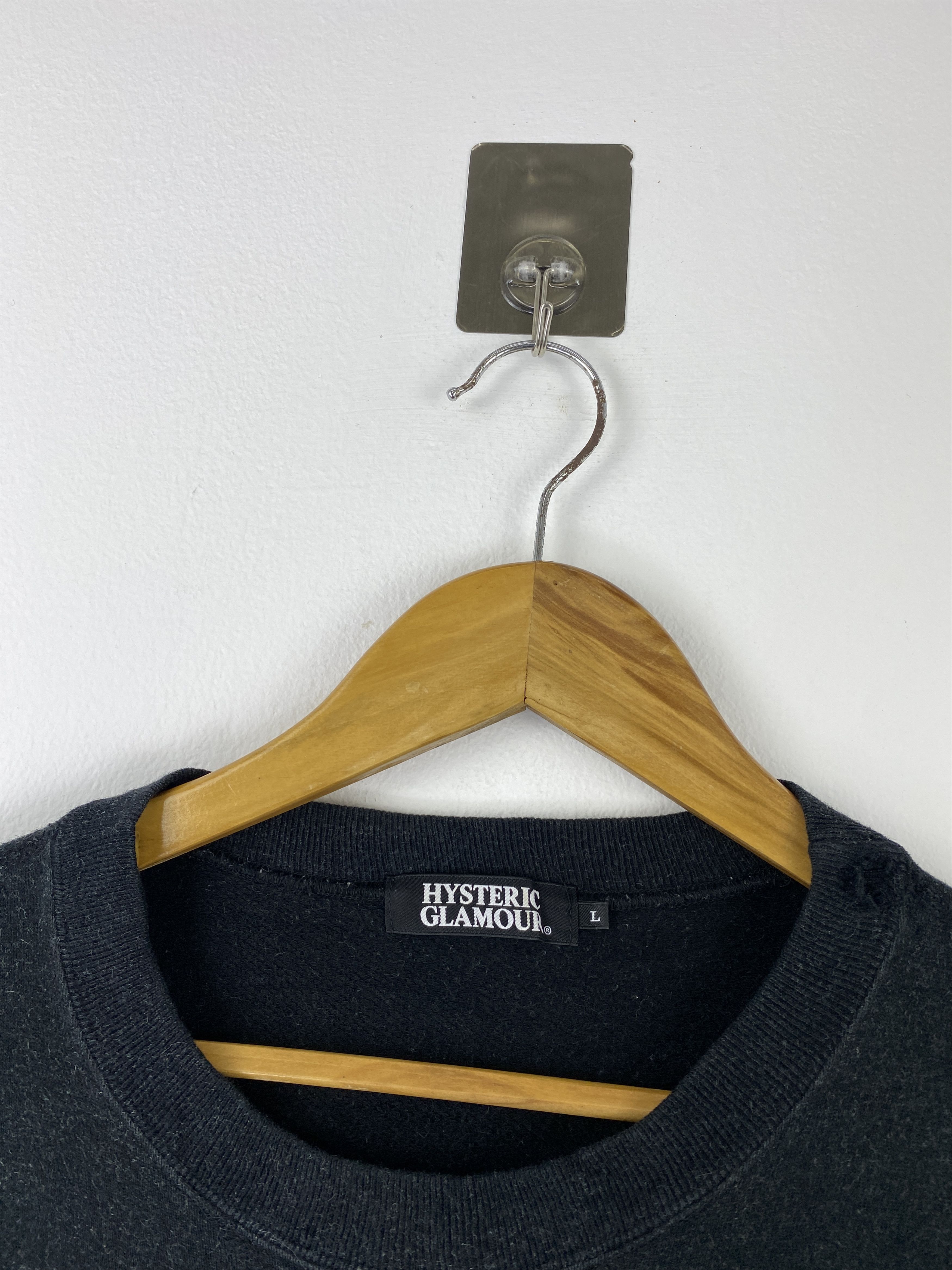 Hysteric Glamour Vintage Hysteric Glamour Distressed Sweatshirt SH0423 Size US L / EU 52-54 / 3 - 5 Thumbnail