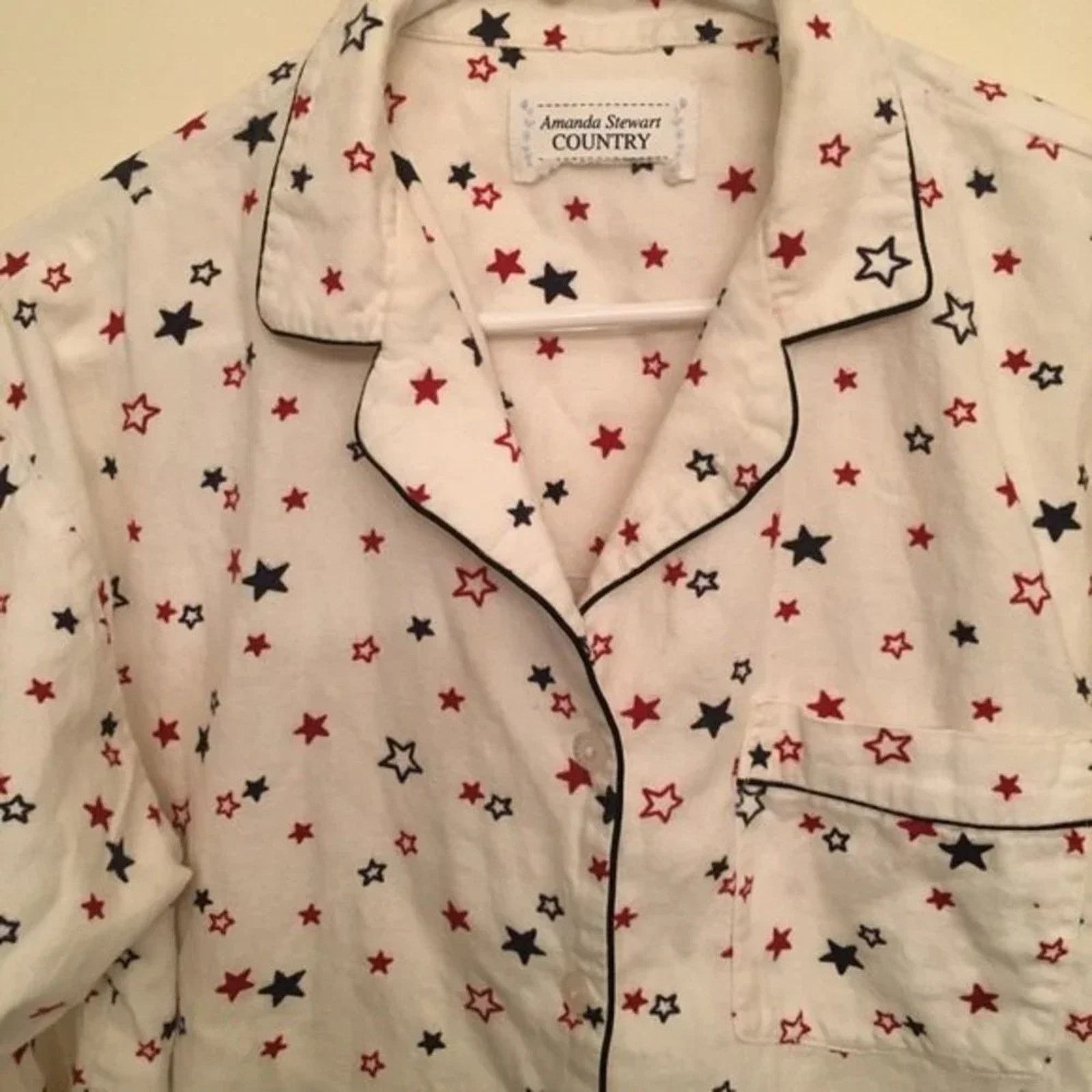 The Unbranded Brand Amanda Stewart pajama top, size tag is missing. Size M / US 6-8 / IT 42-44 - 2 Thumbnail