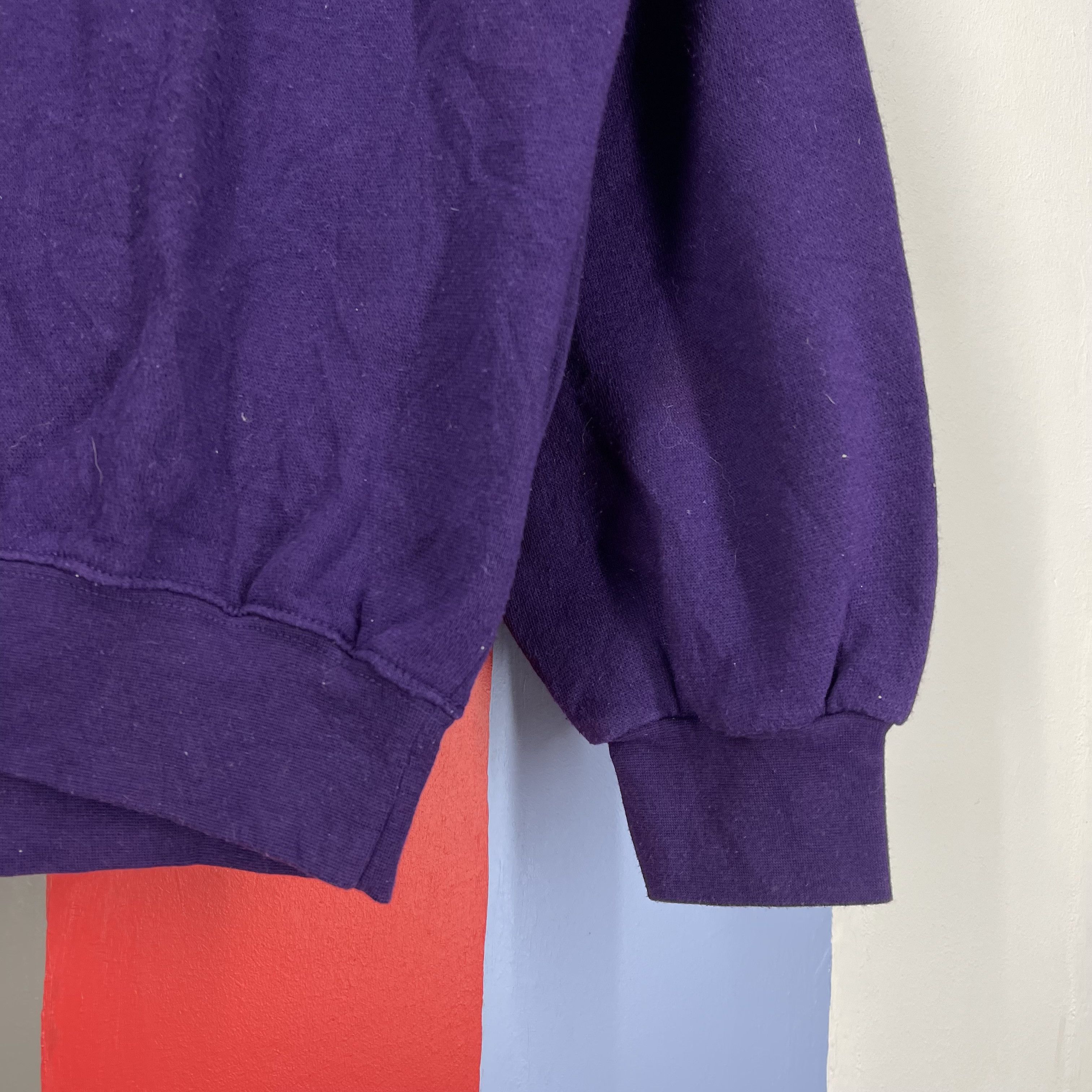 Nike 80s-90s Vintage NIKE Grey Label Sweatshirt #1969/12 Size US M / EU 48-50 / 2 - 4 Thumbnail