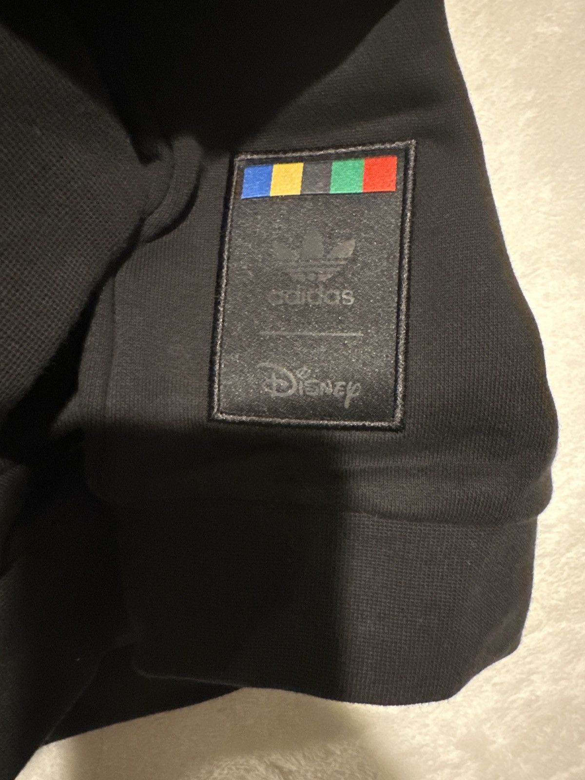 Adidas × Disney Adidas x Disney Goofy Long Sleeve Black Sweatshirt SZ Small Size US S / EU 44-46 / 1 - 6 Thumbnail