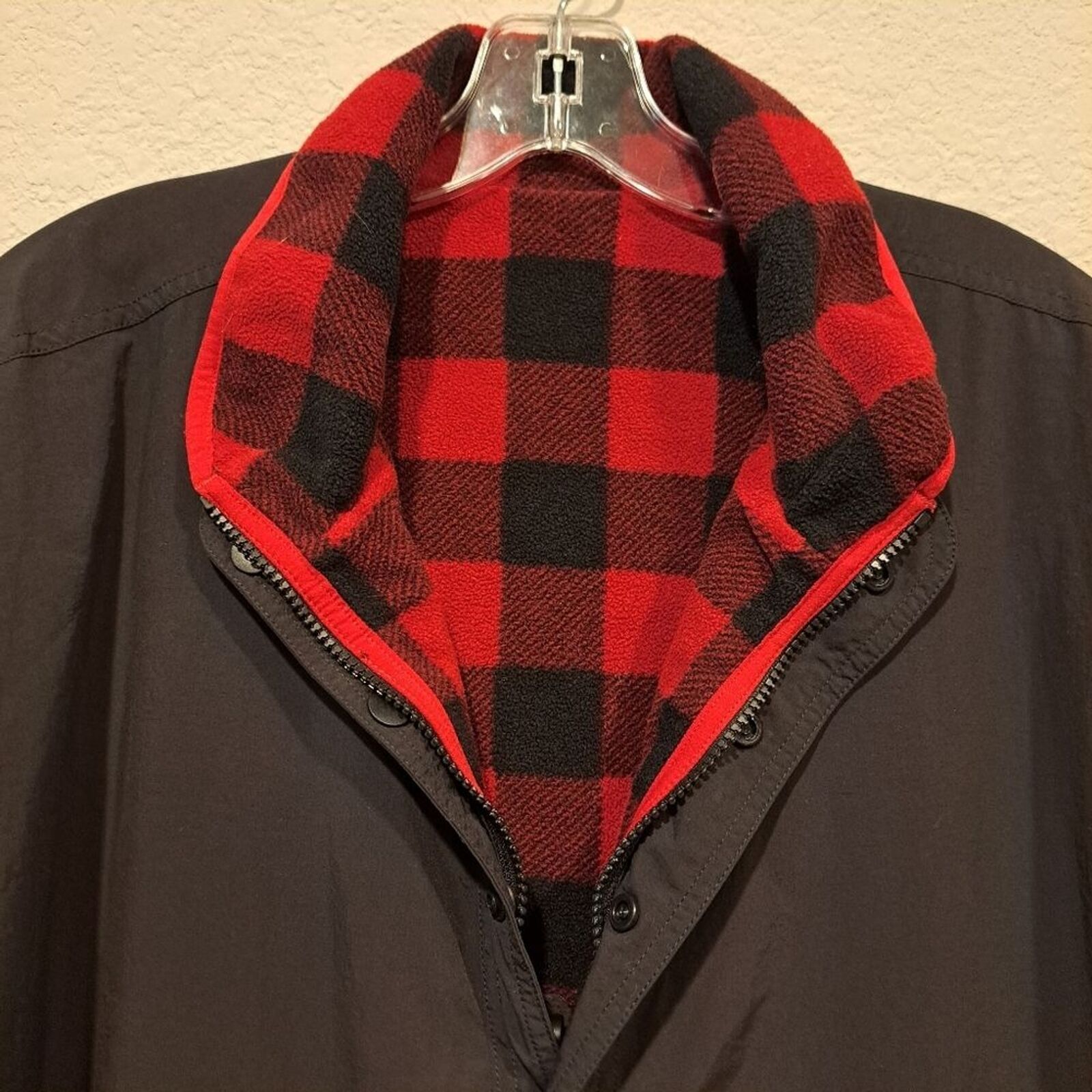 Chubbies Chubbies jacket 100% nylon outer red black buffalo check XXL Size US XXL / EU 58 / 5 - 2 Thumbnail