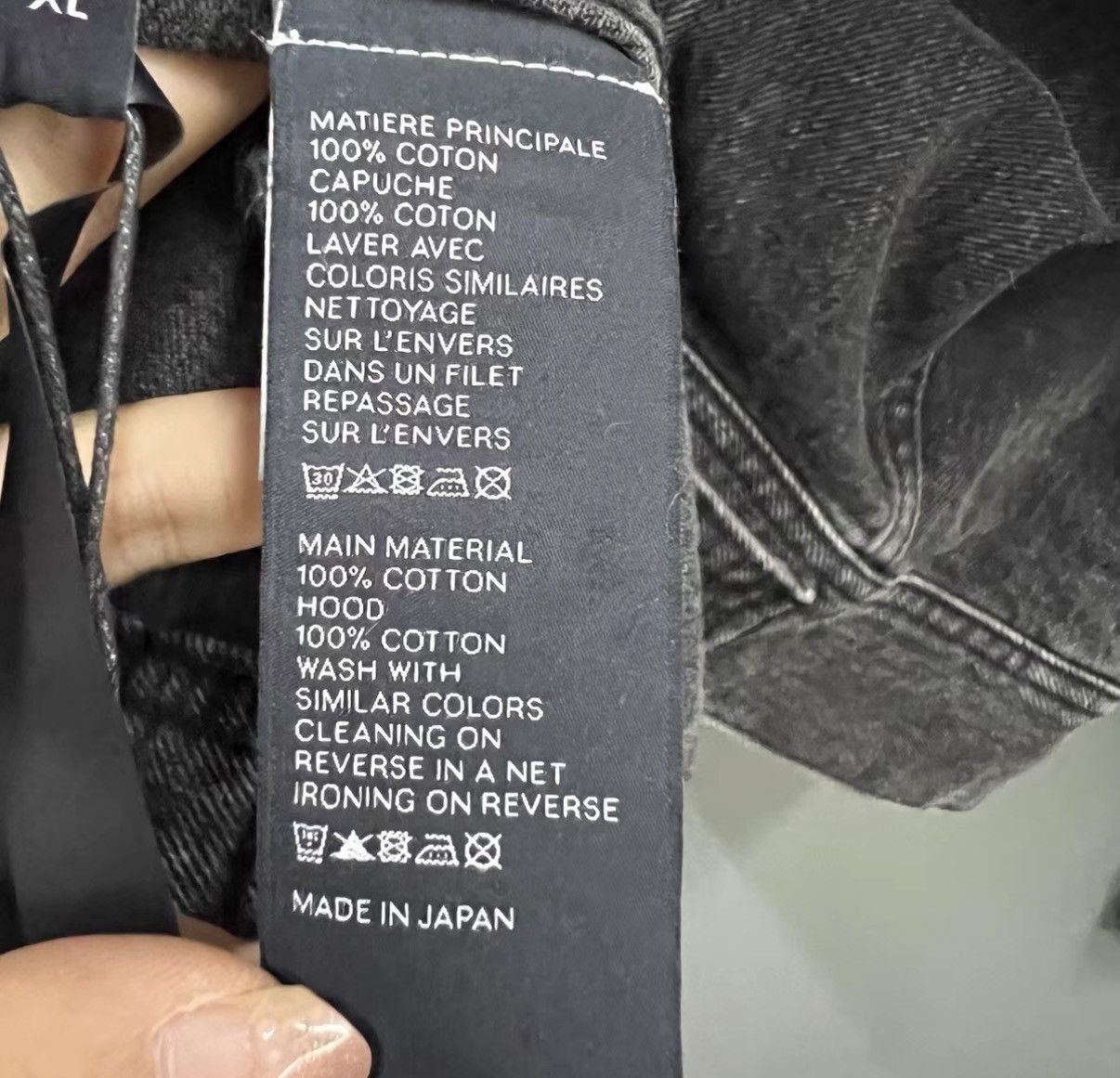 Celine Celine Washed Hooded Denim Jacket J41 Size XL / US 12-14 / IT 48-50 - 3 Thumbnail