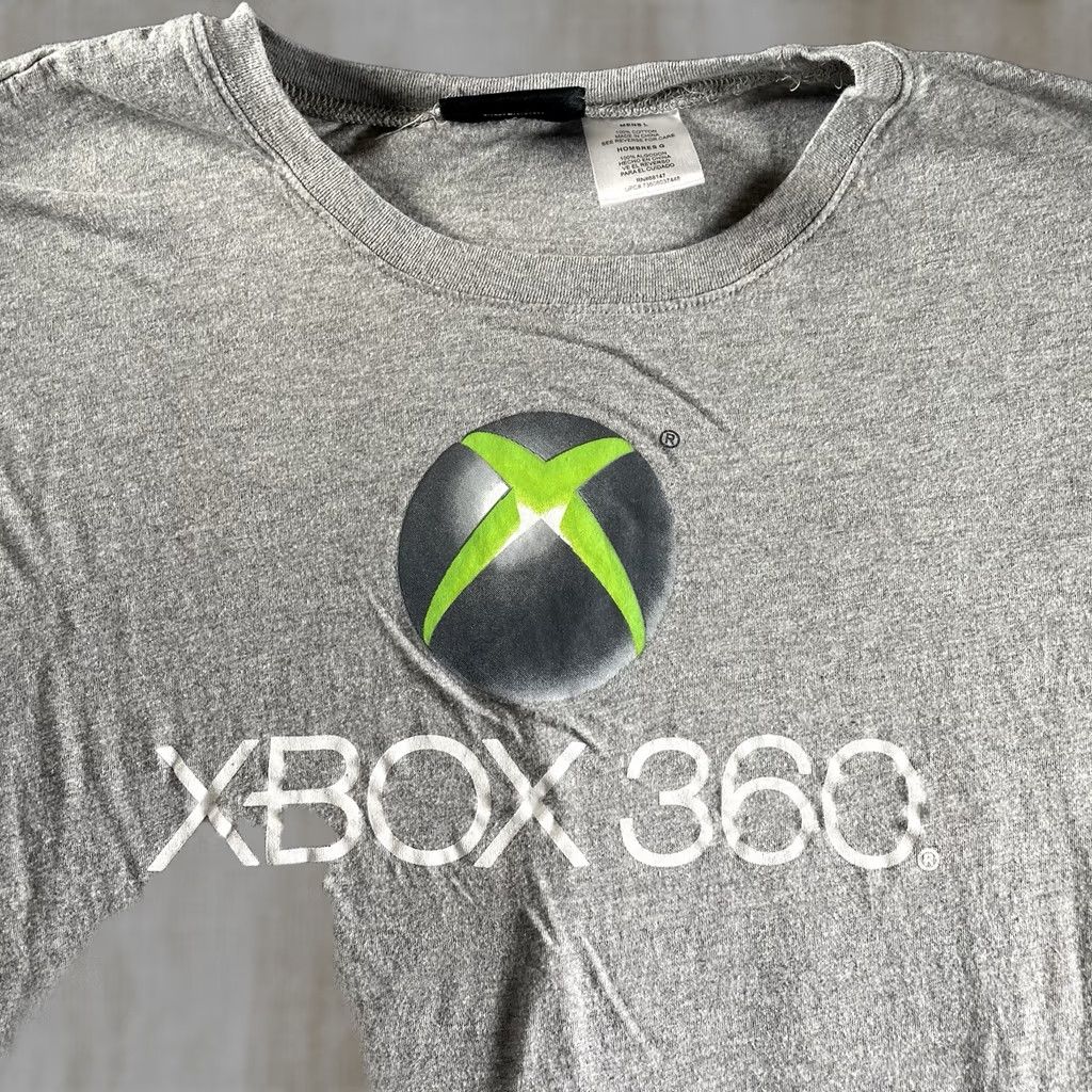 Vintage VINTAGE Microsoft Logo Long Sleeve Shirt Mens L Gray Gaming Tee Y2K 2000s T-Shirt Crew Neck Cotton Graphic Print Size US L / EU 52-54 / 3 - 1 Thumbnail