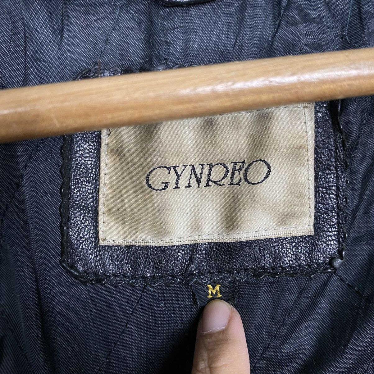 Japanese Brand 📌Vintage Fly Leather Jacket Blanket Gynreo Issey Miyake Size US M / EU 48-50 / 2 - 21 Thumbnail