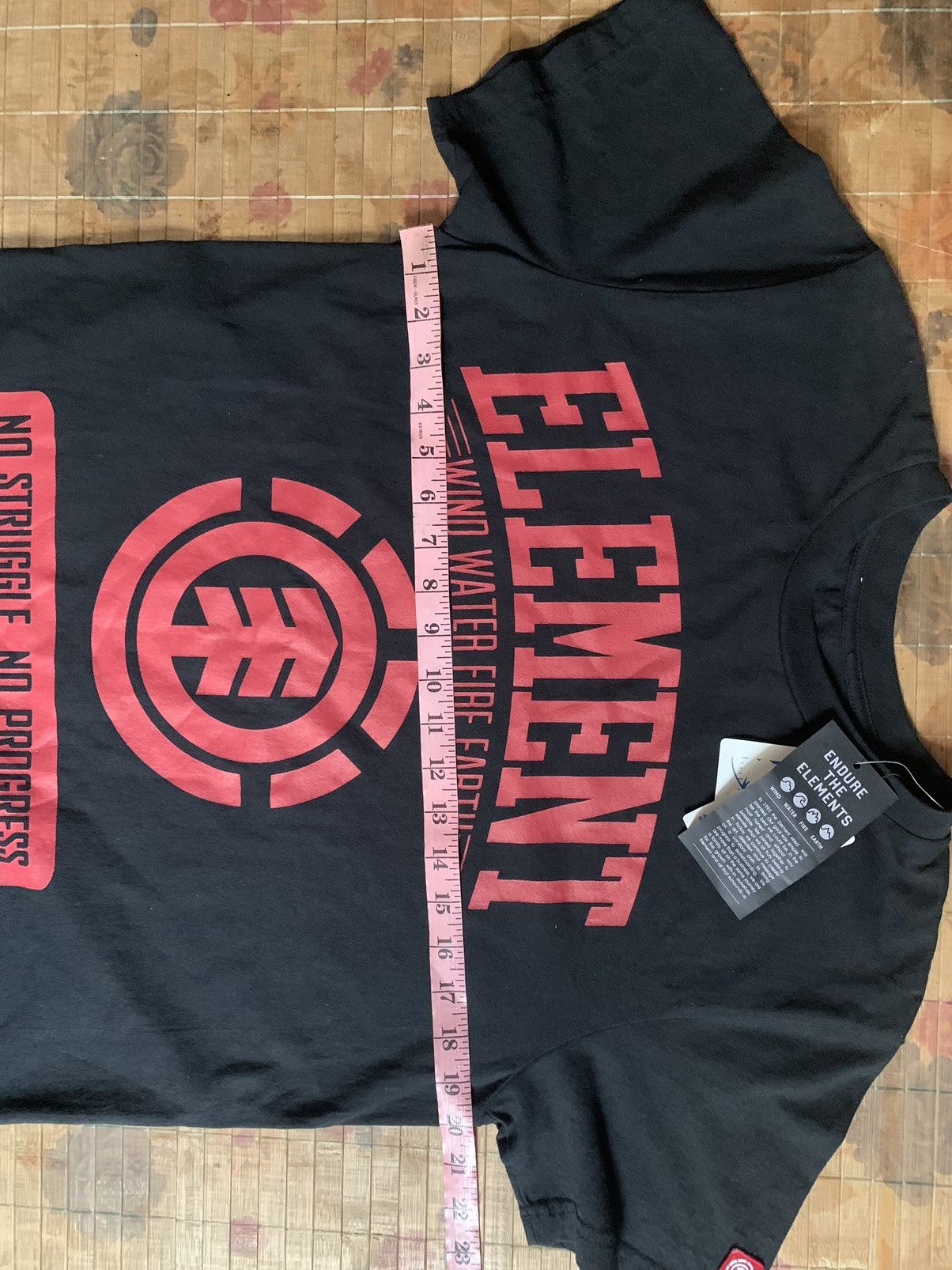 Element Element.. Wind Water Fire Earth No Struggle, No Progress Tee Size US M / EU 48-50 / 2 - 16 Thumbnail