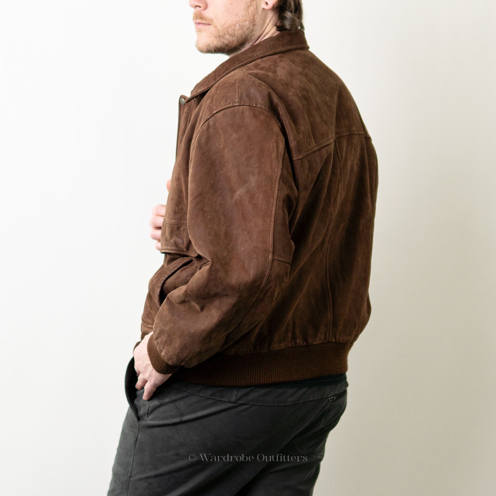 Vintage Vintage 90s Brown Leather Western Jacket - L Size US L / EU 52-54 / 3 - 9 Thumbnail