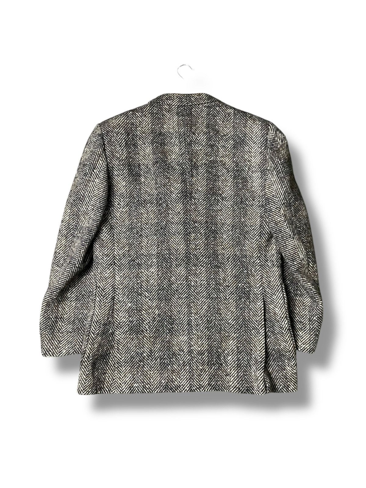 Lanvin × Vintage Lanvin Paris Textured Double Breasted Coat (55) Size US XXS / EU 40 - 3 Thumbnail