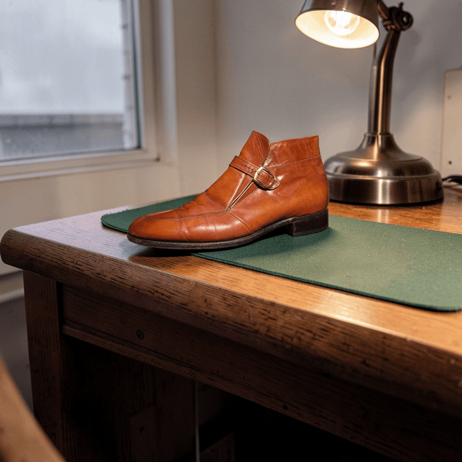 Florsheim Vintage Florsheim Imperial Monk Strap 9.5C Leather Made USA Size US 9.5 / EU 42-43 - 1 Thumbnail