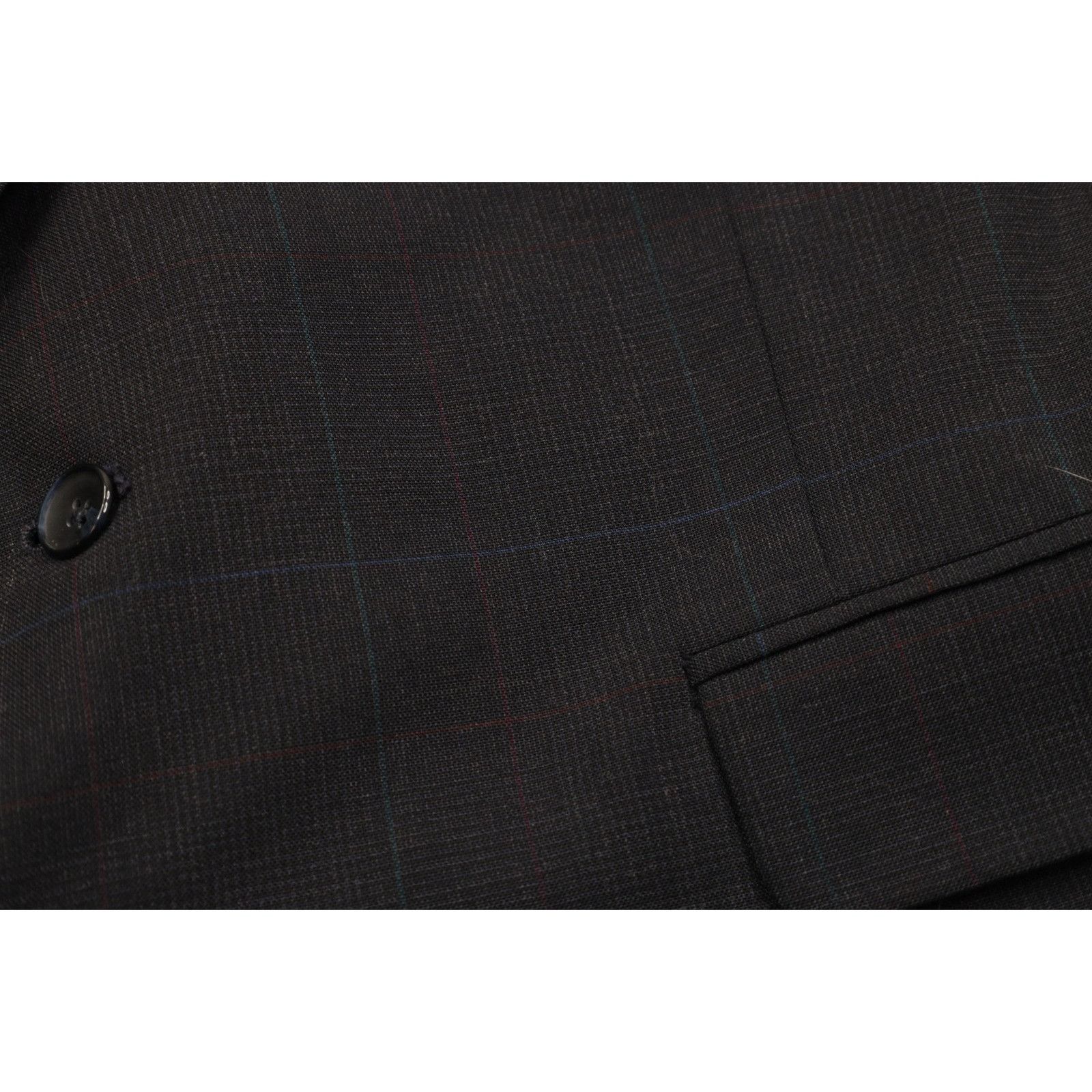 Vintage Vintage 70s Streetwear 2 Piece Wool Suit Wedding Size 44S - 6 Thumbnail