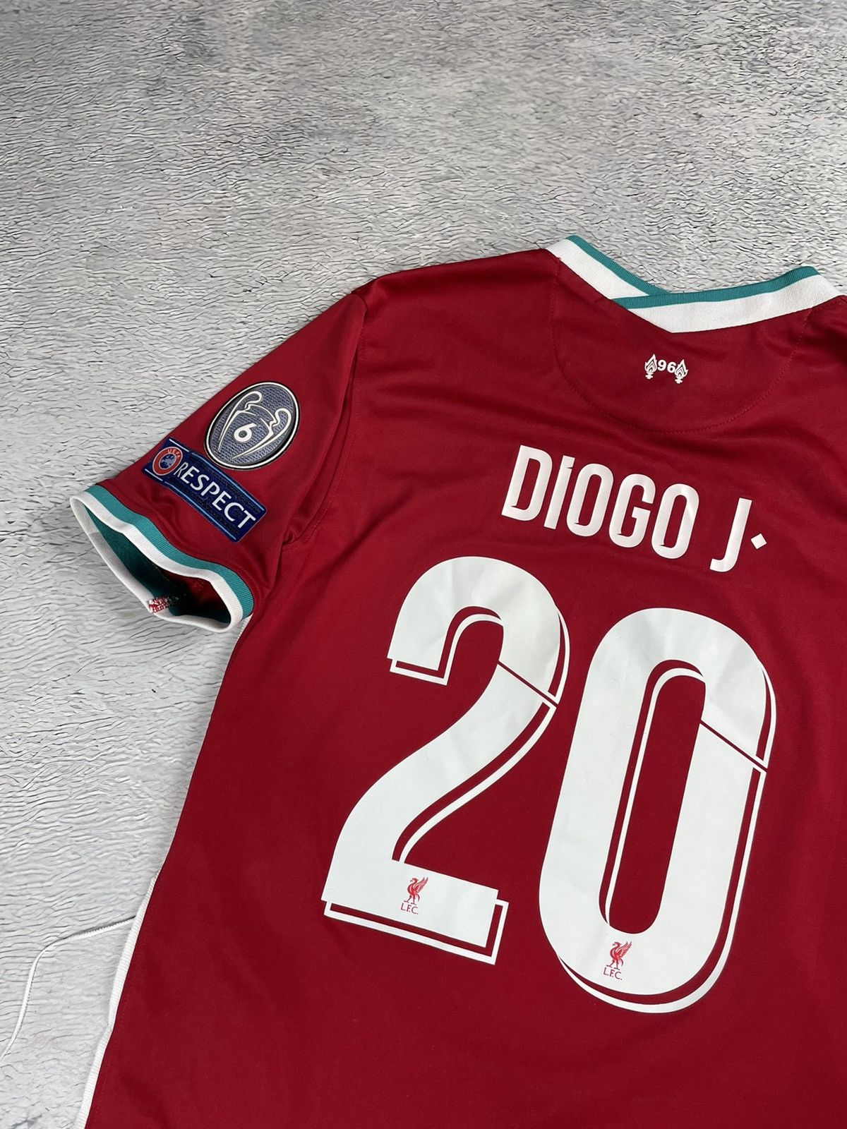 Nike × Vintage DIOGO J. Liverpool 2020/21 Nike Champions League Jersey y2k Size US M / EU 48-50 / 2 - 10 Thumbnail