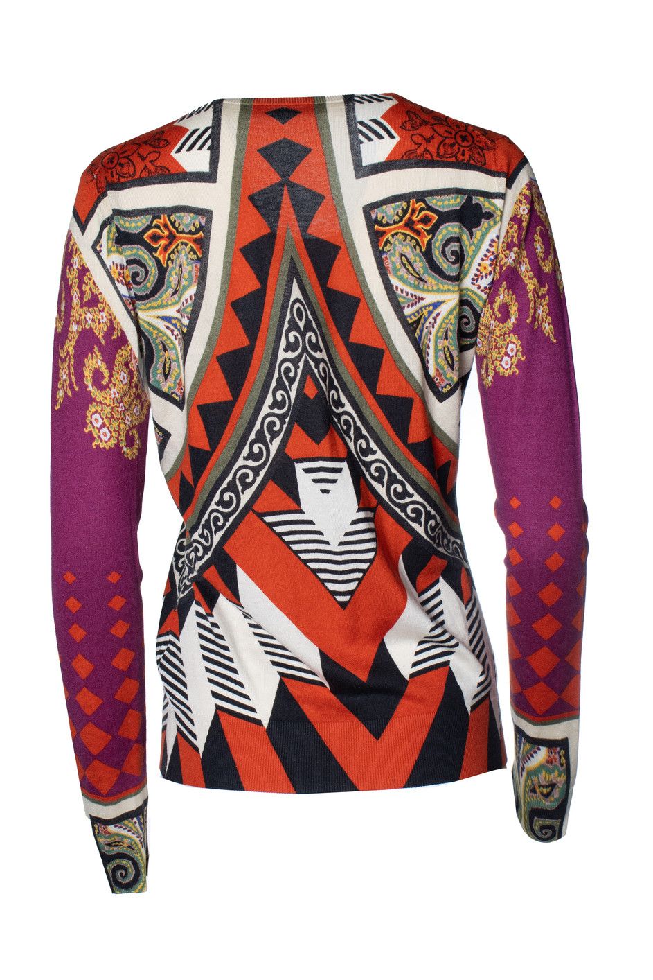 Etro Etro, multi cashmere sweater Size M / US 6-8 / IT 42-44 - 3 Thumbnail