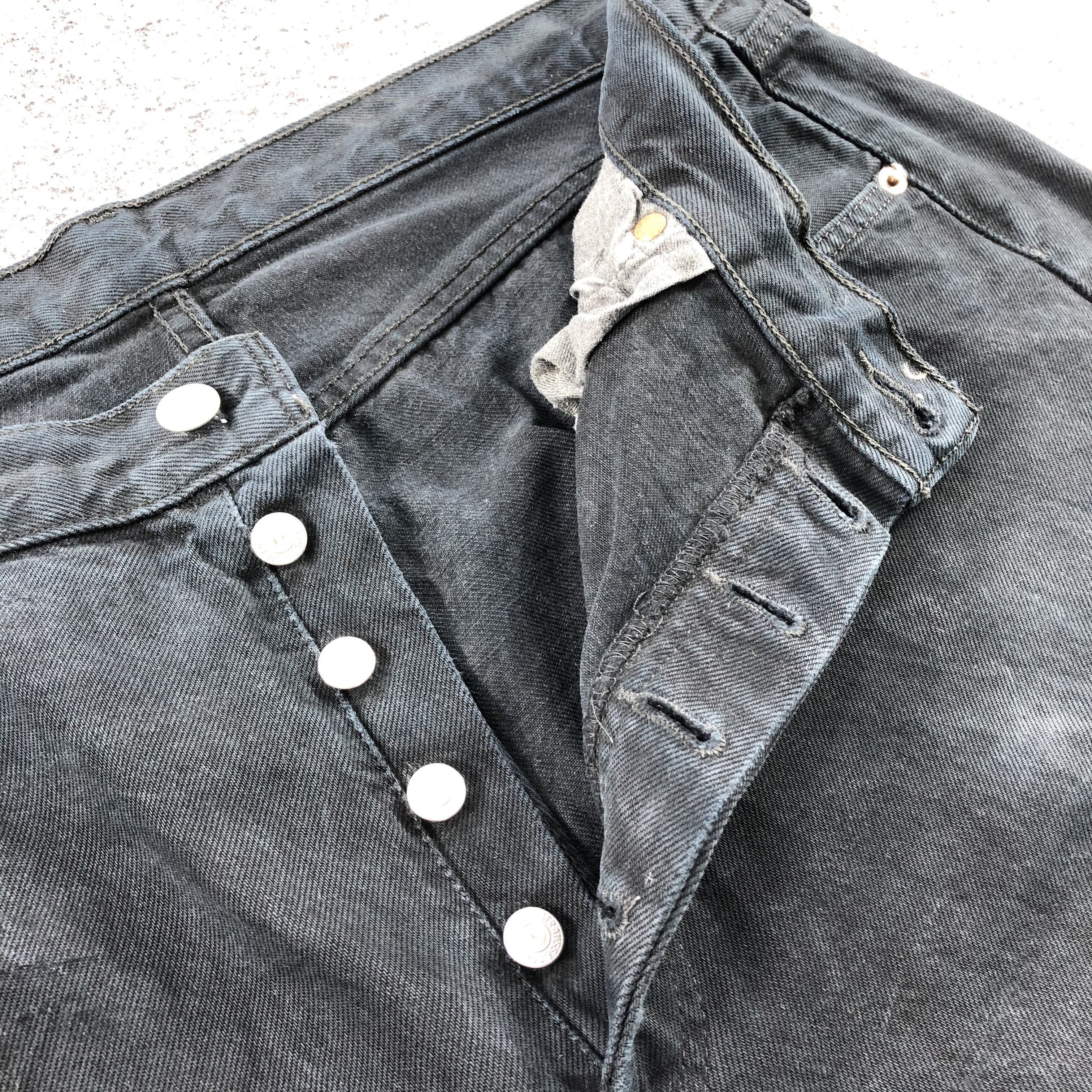 Levi's × Vintage Vintage 90s Distress Levis 501 Jeans-JM1669 Size US 36 / EU 52 - 9 Thumbnail