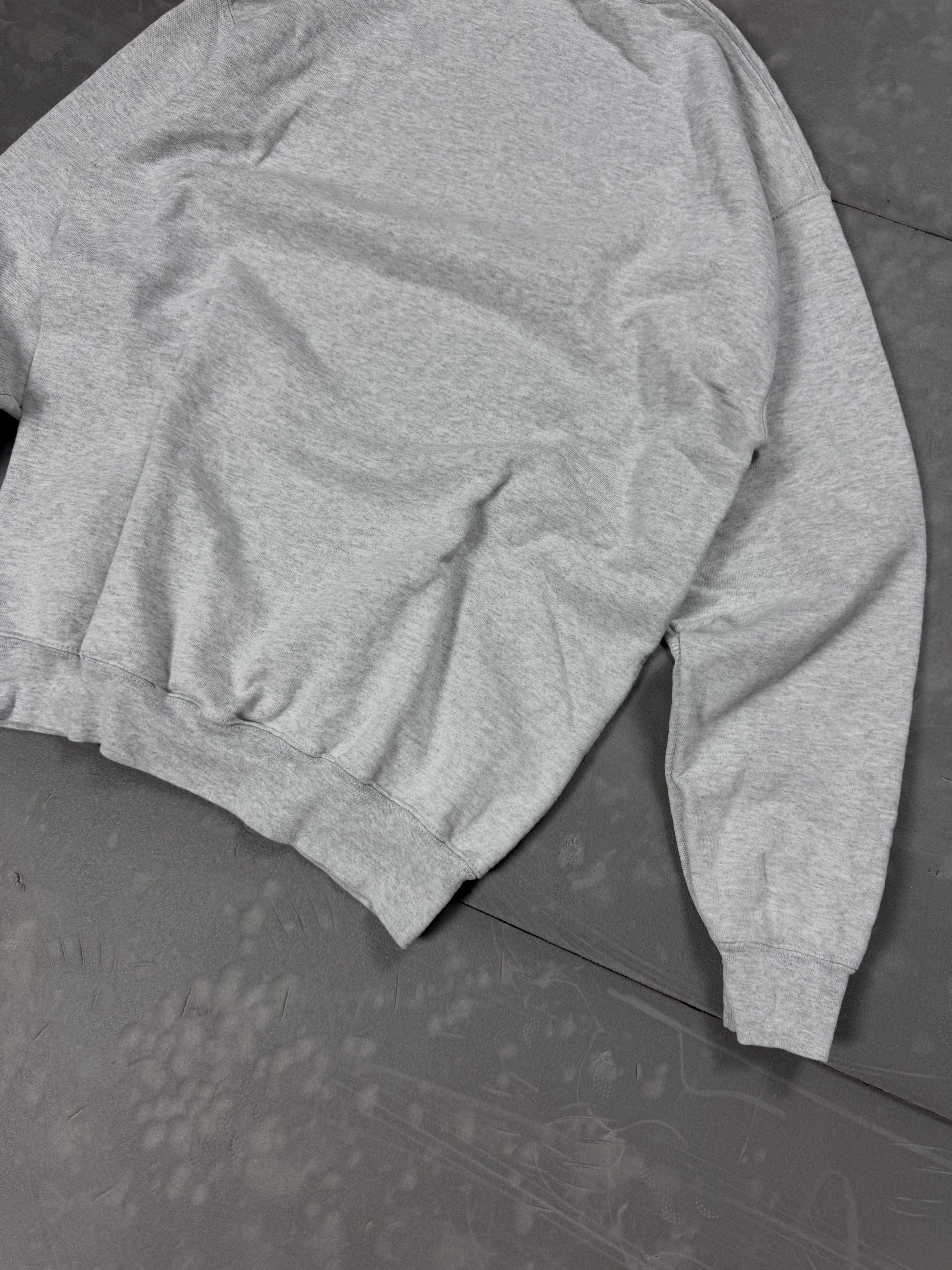 Fruit Of The Loom × Vintage Vintage Fruit Of The Loom FOTL 90s boxy blank crewneck Size US XL / EU 56 / 4 - 11 Thumbnail