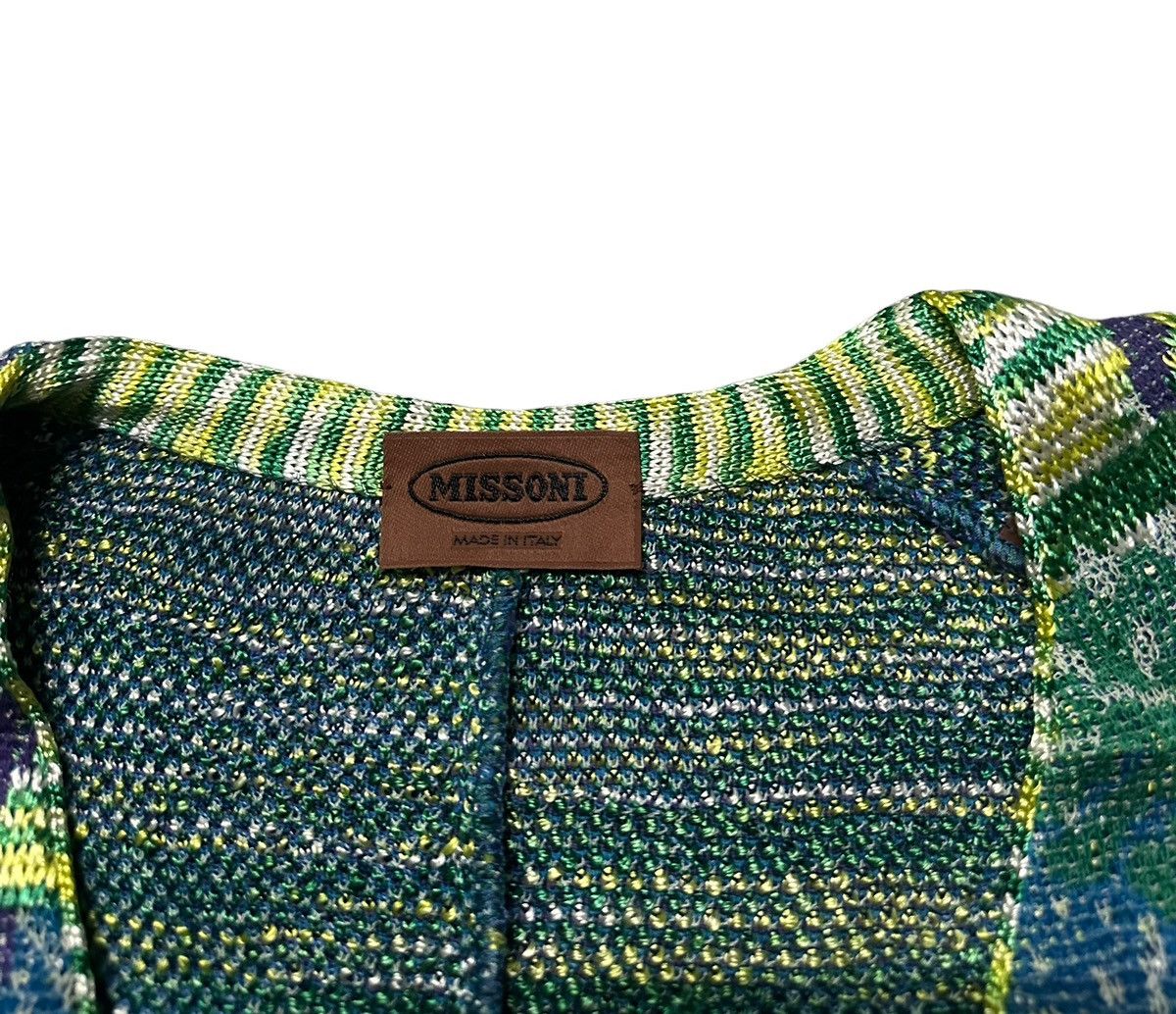 Designer Missoni knit cropped jacket Size S / US 4 / IT 40 - 2 Thumbnail