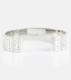 Saint Laurent Paris o1la1rc1a0525 Size: OS / 713768 Odeon Rhinestone Bracelet Size ONE SIZE - 3 Thumbnail