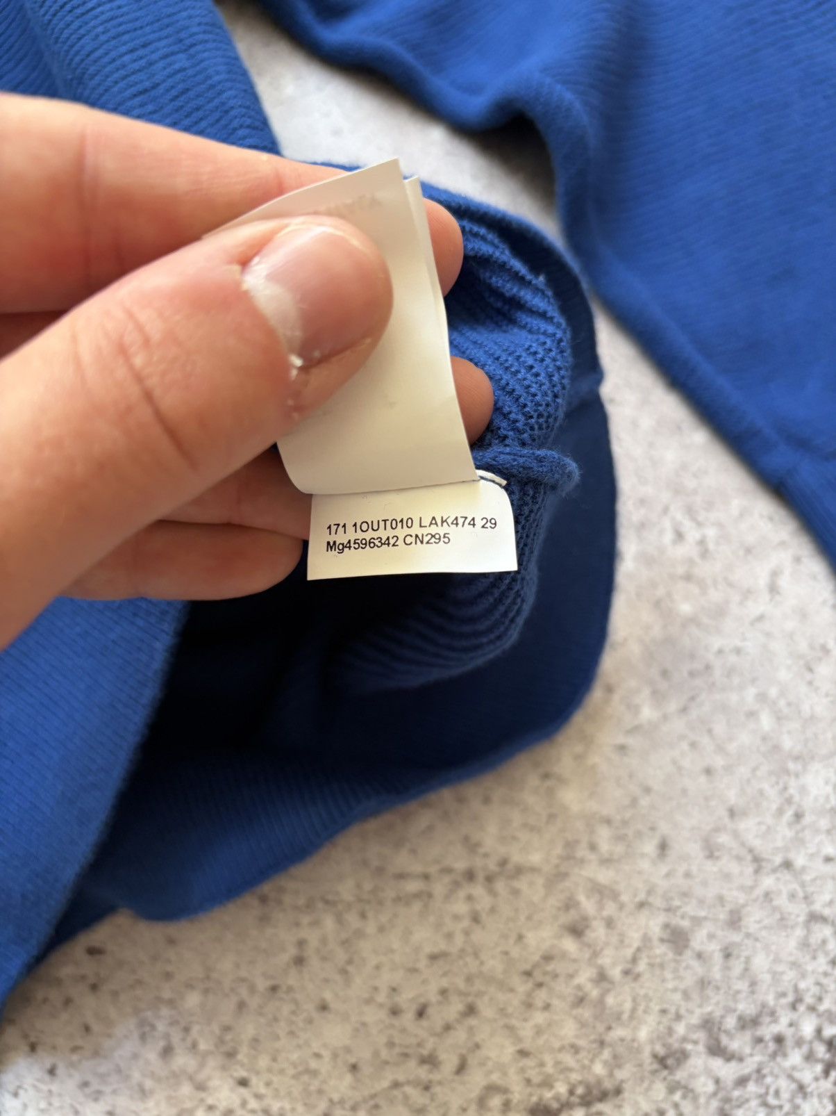 Brunello Cucinelli Brunello Cucinelli Blue Mens Sweater Size US XL / EU 56 / 4 - 8 Thumbnail
