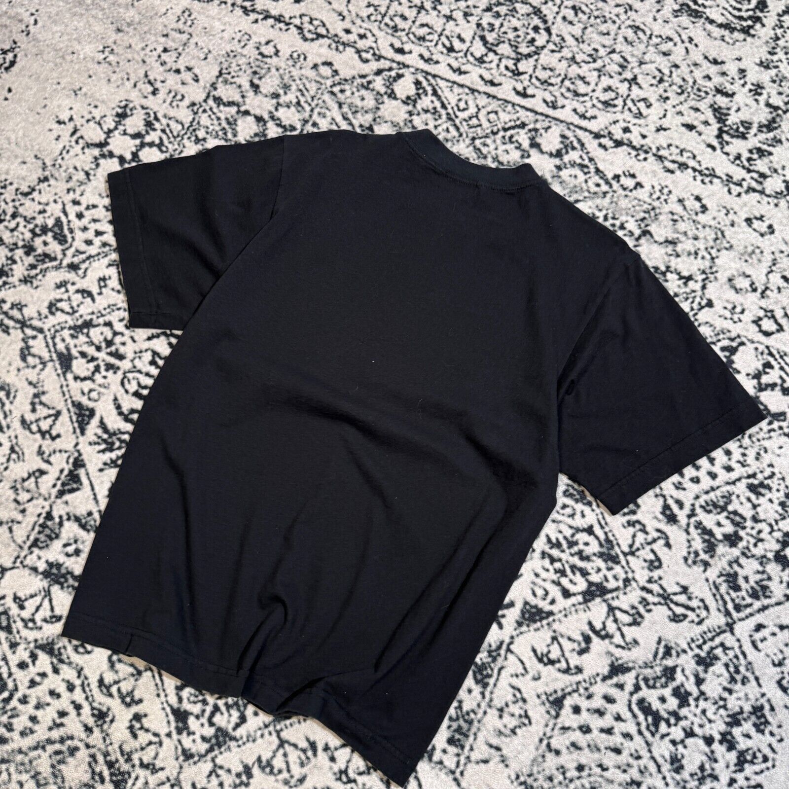 Vintage Vintage Unisex Black Cotton T-Shirt Size M Y2K Astala 90s Size US M / EU 48-50 / 2 - 9 Thumbnail