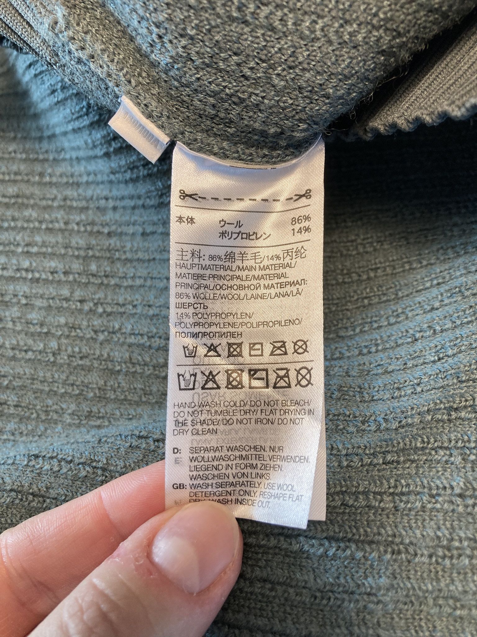 Y-3 Y-3 Utility Crew Knit Sweater Size US M / EU 48-50 / 2 - 11 Thumbnail