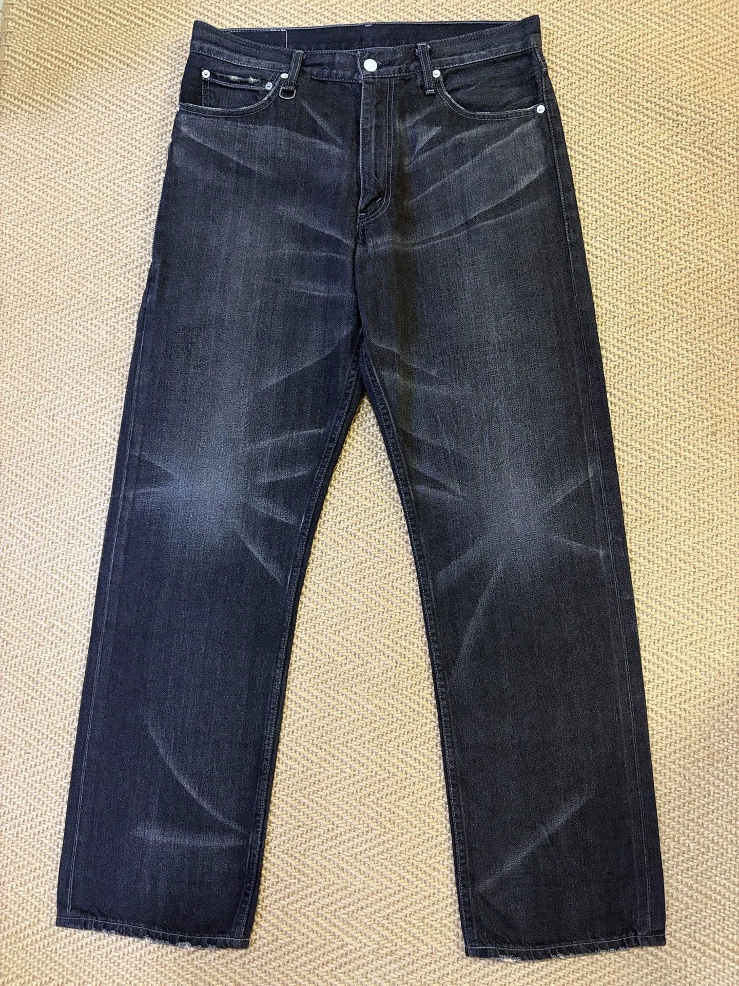 Levi's LEVIS FENOM 505 W34 Black Heavy Wash White-Button Size US 34 / EU 50 - 1 Thumbnail