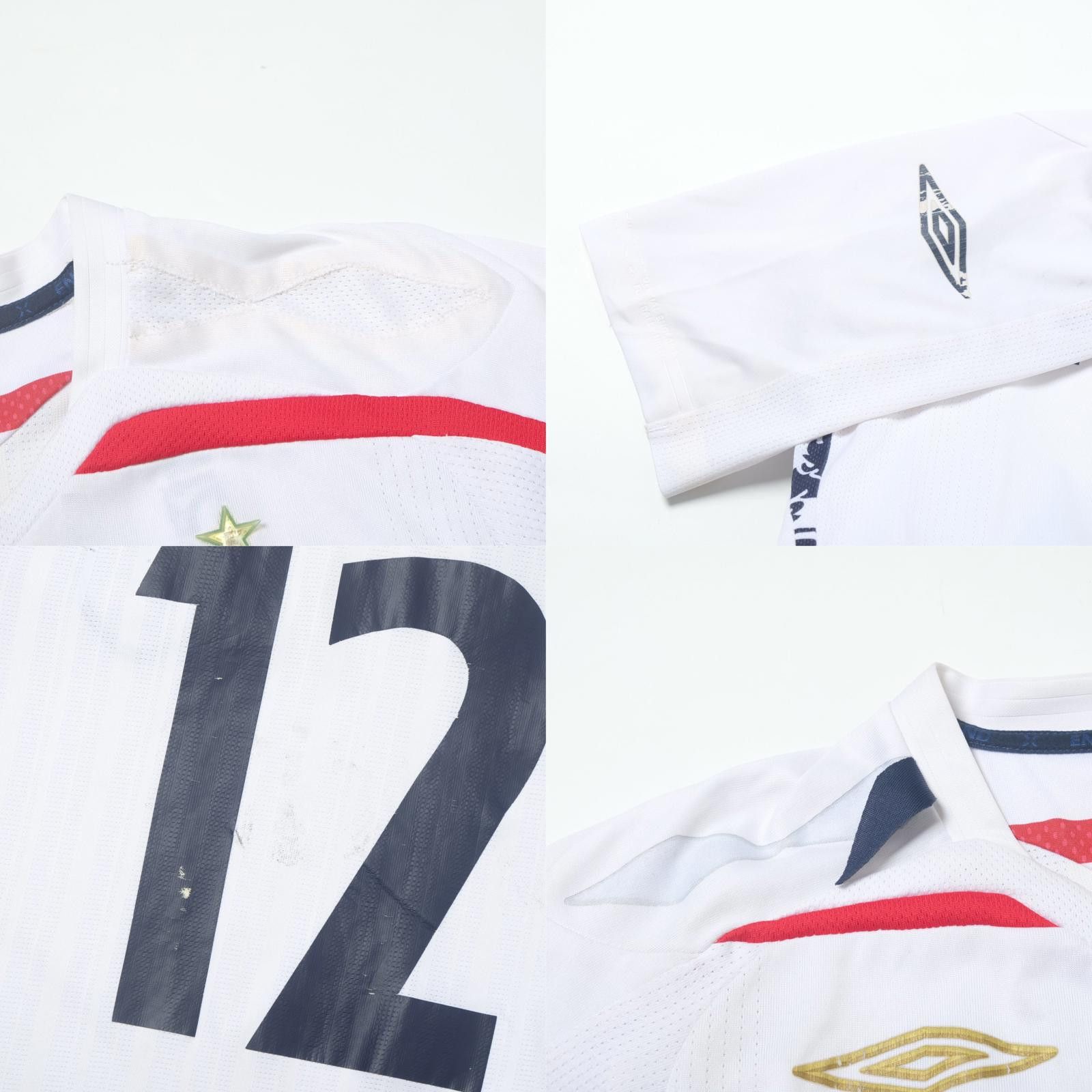 Umbro 2007/09 England Home Shirt Umbro (S/M) Size US S / EU 44-46 / 1 - 7 Thumbnail
