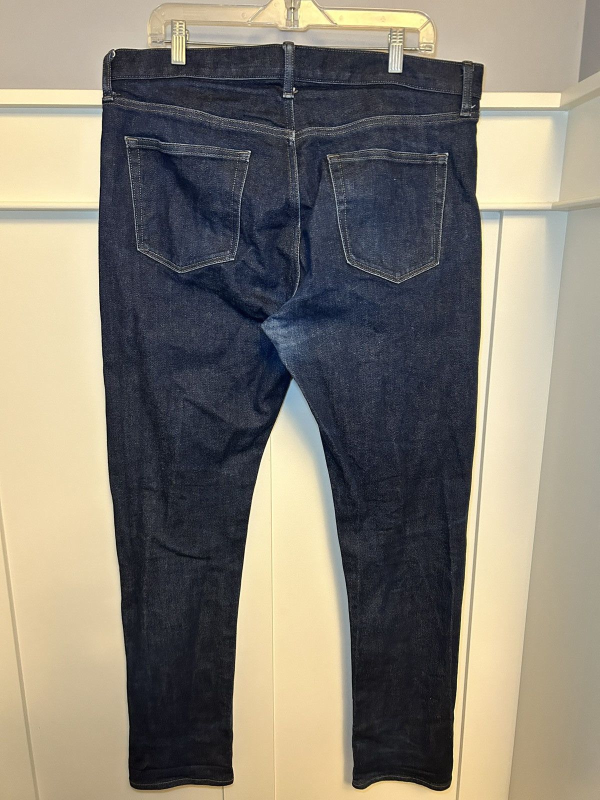 Uniqlo Vintage Uniqlo raw selvedge denim by Kaihara skinny jeans Size US 36 / EU 52 - 2 Thumbnail