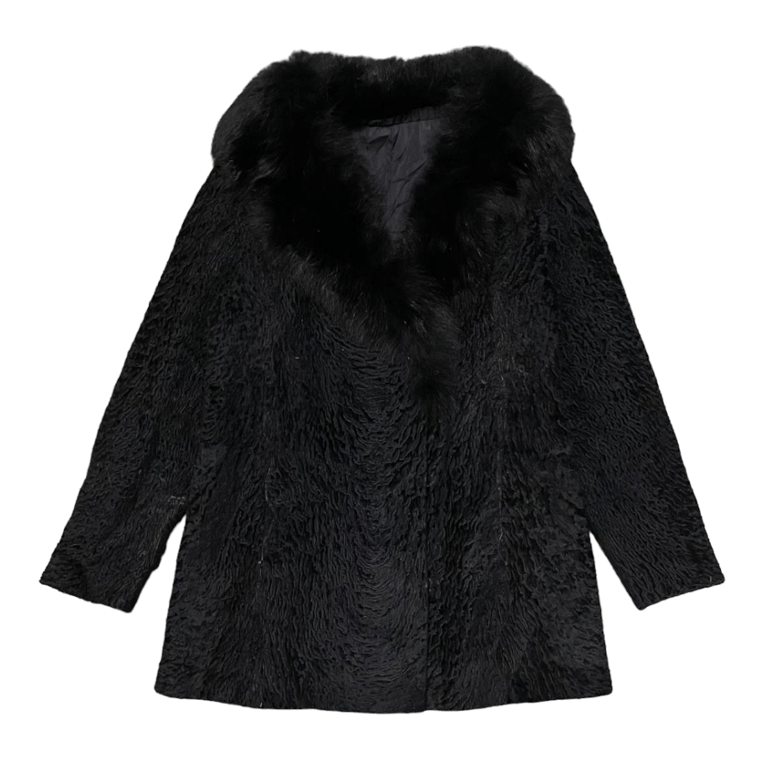 If Six Was Nine Rare Luxury Rotiny Fur Coat Size S / US 4 / IT 40 - 1 Thumbnail