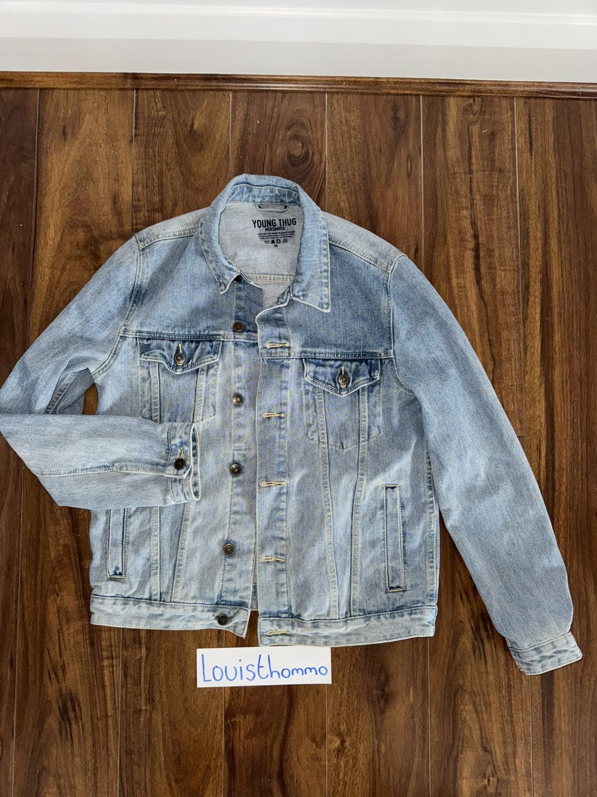 Young Thug Young Thug 2017 denim tour jacket + tote bag Size US M / EU 48-50 / 2 - 7 Thumbnail