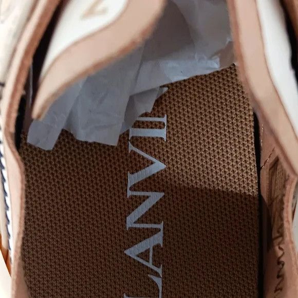 Lanvin Lanvin Flash X Nude Mesh Low-Top Sneakers - EU36/US6 Size US 6 / IT 36 - 10 Thumbnail