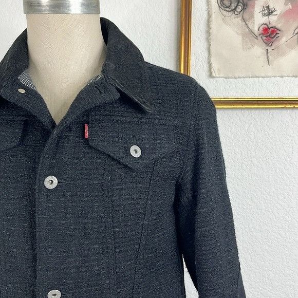 Junya Watanabe × Levi's Junya Watanabe x Commes des Garcons x Levi's Midi Jacket bla Size US M / EU 48-50 / 2 - 2 Thumbnail