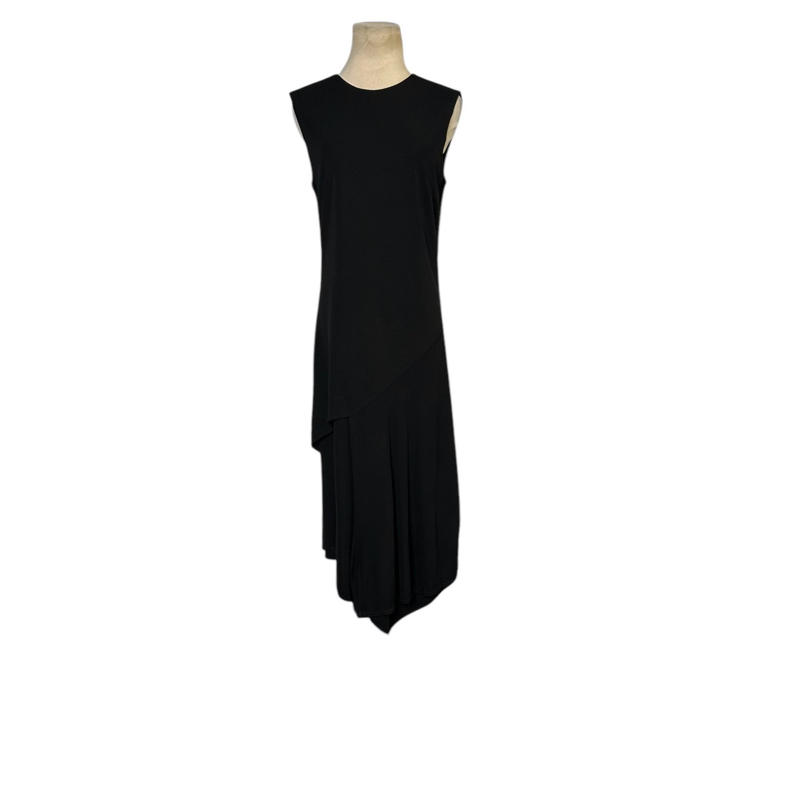 DKNY DKNY black overlay asymmetrical midi dress size Medium Size M / US 6-8 / IT 42-44 - 13 Thumbnail